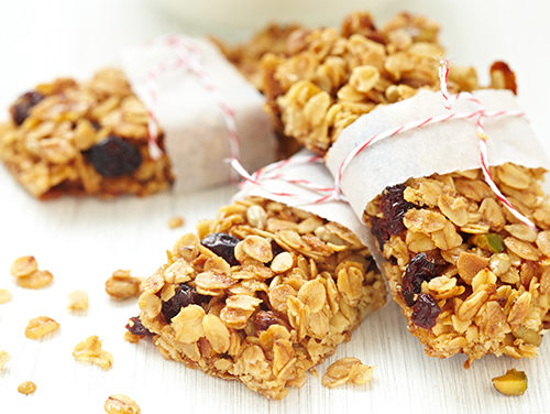 Fruit, Honey and Oat Bars