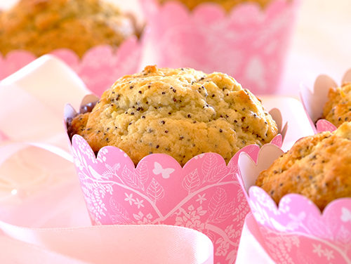 Lemon and Poppyseed Muffins