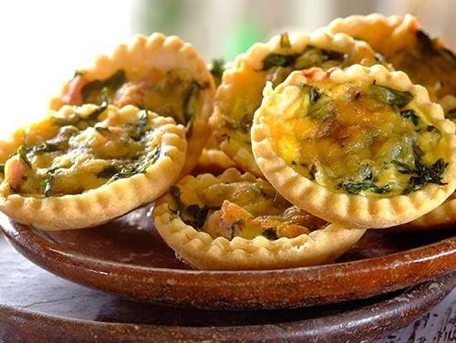 Spinach and Ricotta Individual Tarts