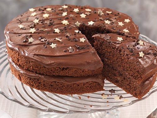Stork Chocolate Fudge Cake