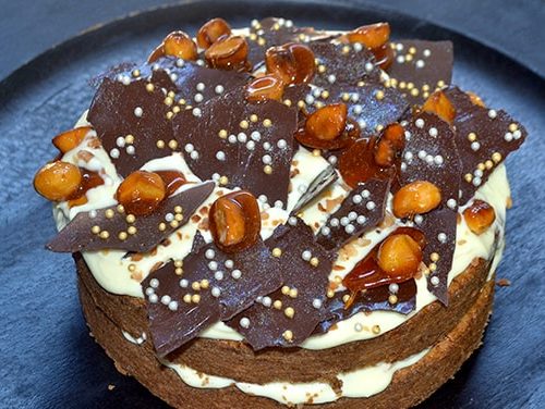 Sweet Potato and Macadamia Nut Cake