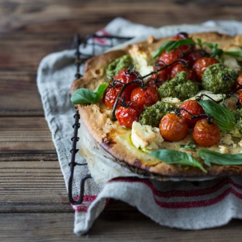 Rustic Tomato and Feta Tart