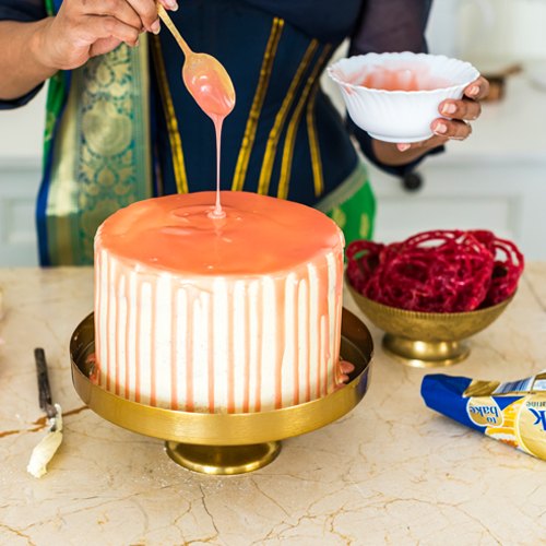 Stork Jalebi Cake 2