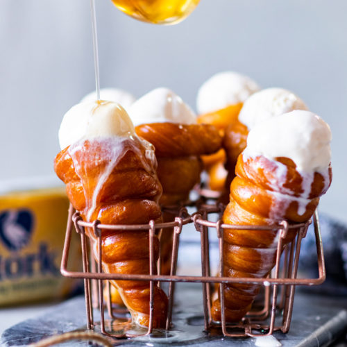 Koeksister Ice cream Cones