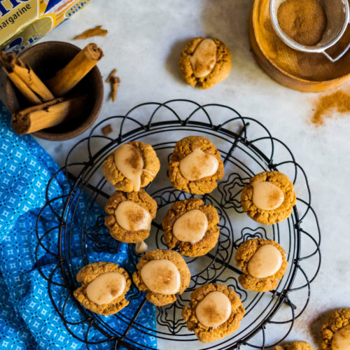 Soetkoekie Thumbprints with Amarula Cream Filling