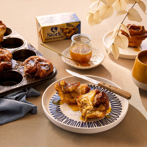 Banana Caramel Swirls
