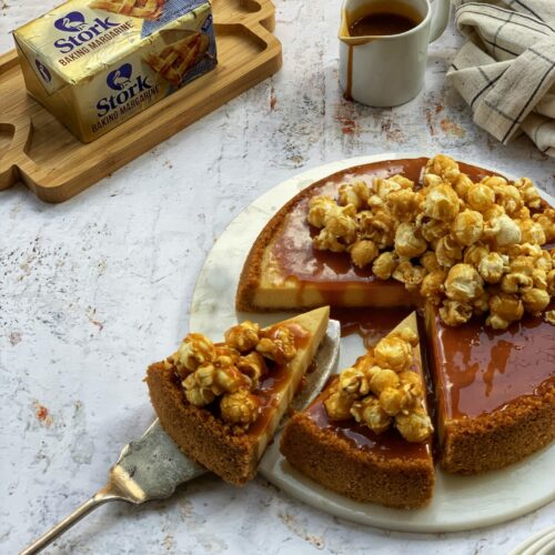 Baked Caramel Cheesecake
