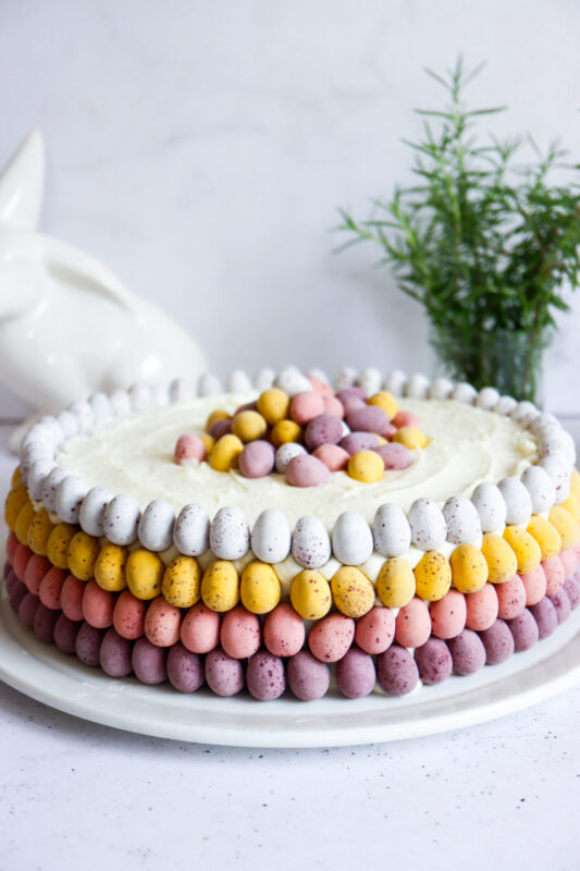 Stork - Easter Carrot Cake with Cream Cheese Frosting - Portrait