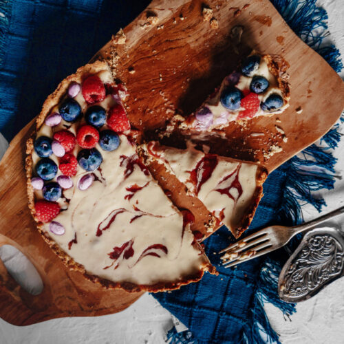 Peanut Butter Jam Tart with Stork Yellow Margarine